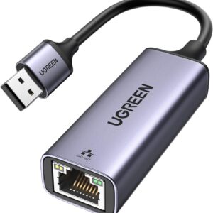 UGREEN CM209 (50922) USB Male to LAN Female Grey USB Converter