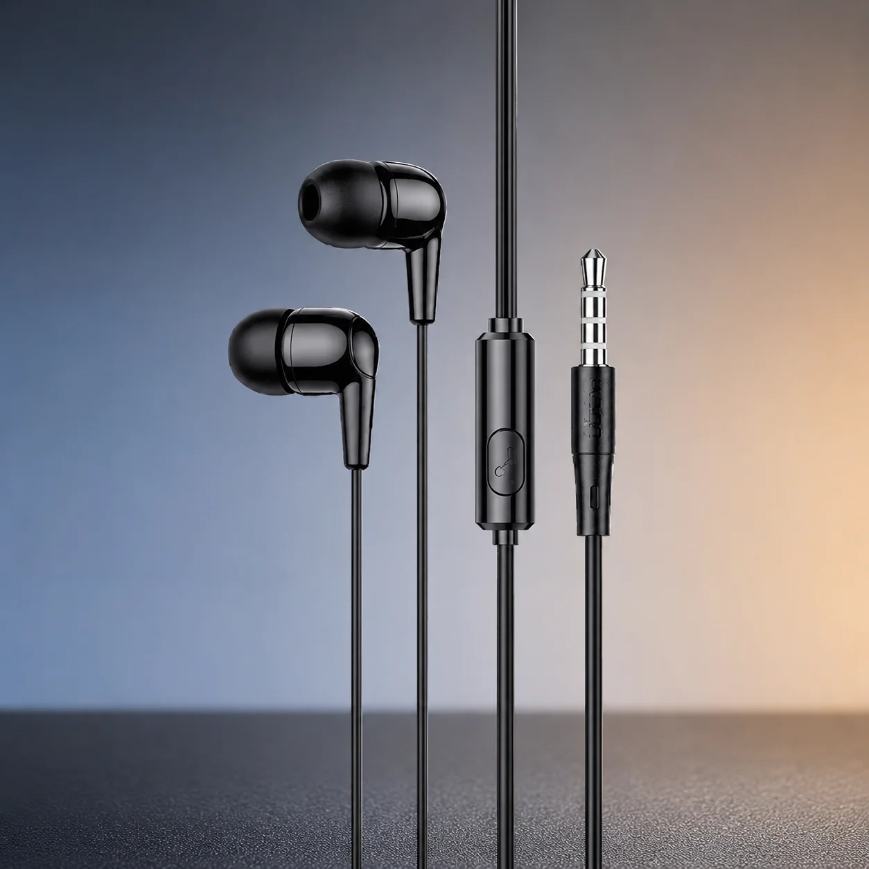 Hoco M97 Universal Wired Stereo Earphone - Black