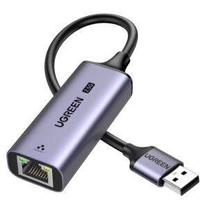 UGREEN CM648 (25051) USB Male to LAN Female Gray Converter