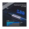 UGREEN CM648 (25051) USB Male to LAN Female Gray Converter - Image 4