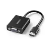 UGREEN CM611 (90813) HDMI Male to VGA Female, 0.15 Meter, Black Converter - Image 3