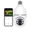 Bulb System 360 Degree Panorama WiFi IP Camera - V380 PRO