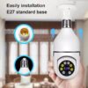 Bulb System 360 Degree Panorama WiFi IP Camera - V380 PRO - Image 8