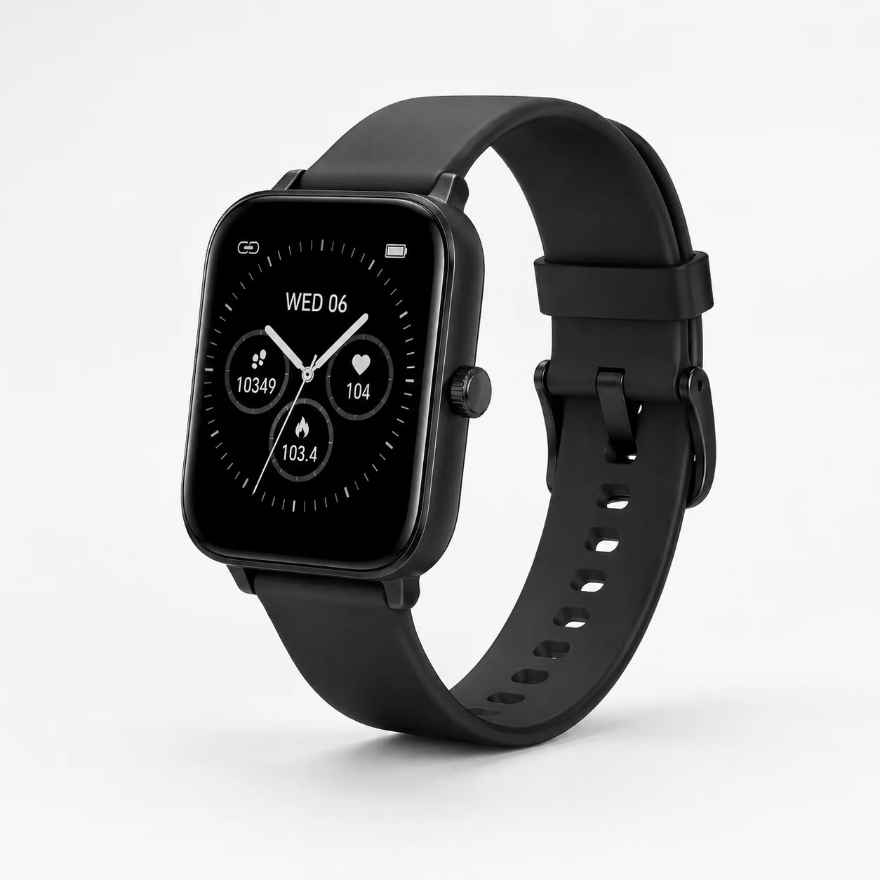 COLMI P81 Bluetooth Calling Black Smart Watch