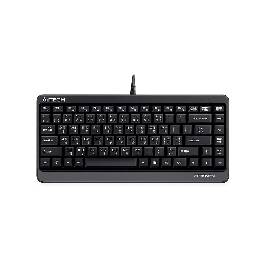 A4TECH FK11 USB Mini Keyboard With Bangla Black