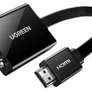 UGREEN CM611 (90813) HDMI Male to VGA Female, 0.15 Meter, Black Converter