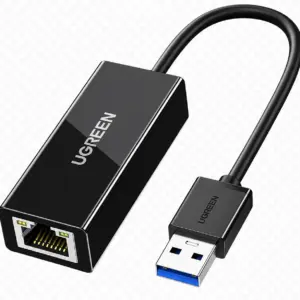 UGREEN CR111 (20256) USB Male to LAN Female Black Converter
